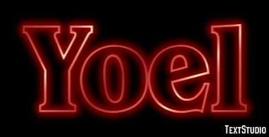 Yoel Text effect