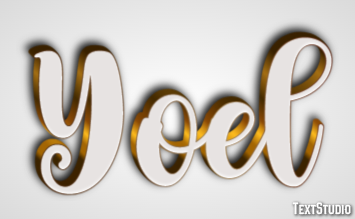 Yoel Text effect