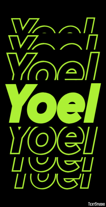 Yoel Эффект текста