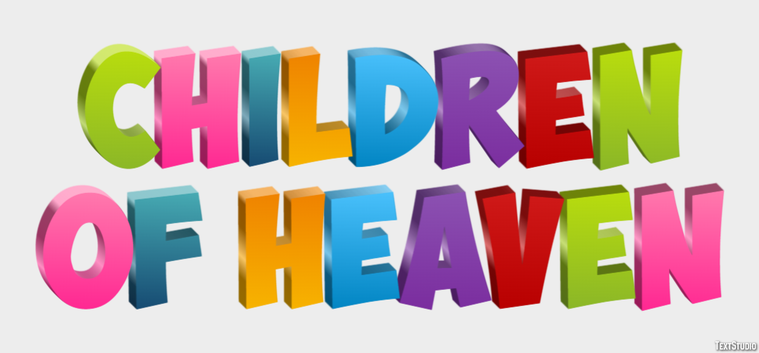 Children of Heaven Text effect