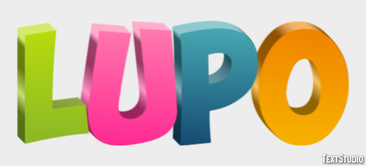 Lupo Efecto de texto