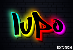 Lupo Efecto de texto
