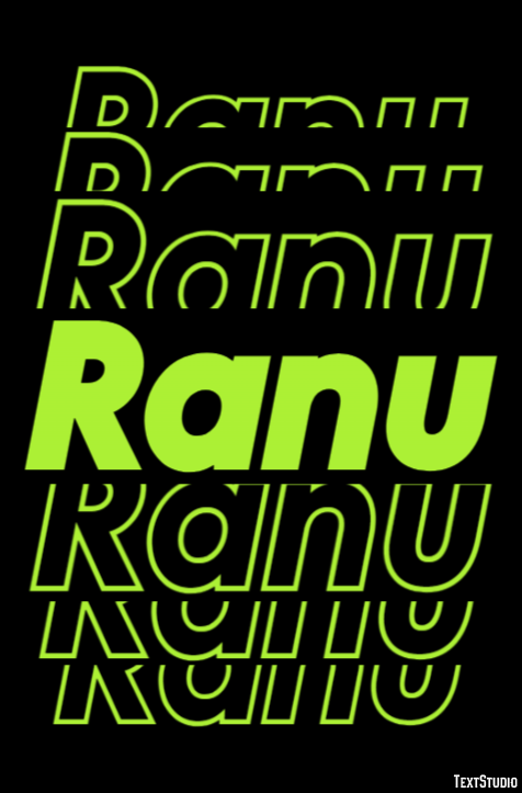 Ranu テキスト効果