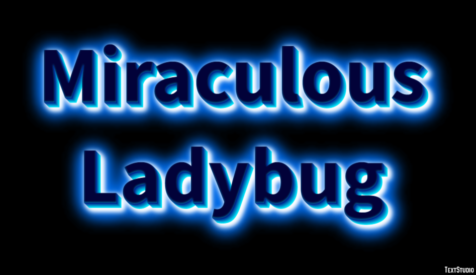 Miraculous Ladybug Text Effect