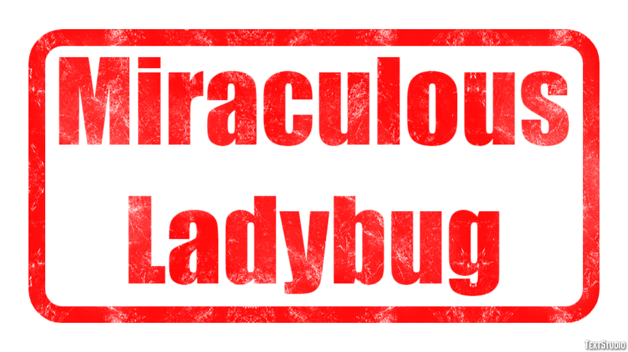 Miraculous Ladybug Text Effect