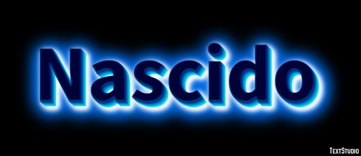 Nascido Efekt tekstowy