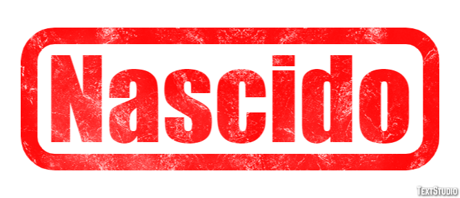 Nascido Efekt tekstowy