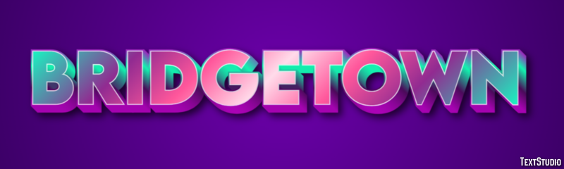 Bridgetown Efekt tekstowy