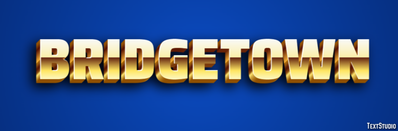 Bridgetown Efekt tekstowy