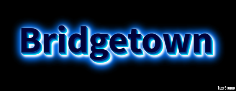 Bridgetown Efekt tekstowy