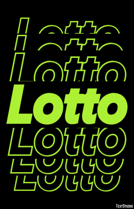 Lotto Efeito de texto