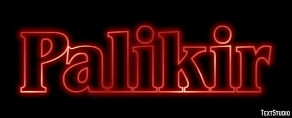 Palikir Эффект текста