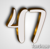 47 Efekt tekstowy