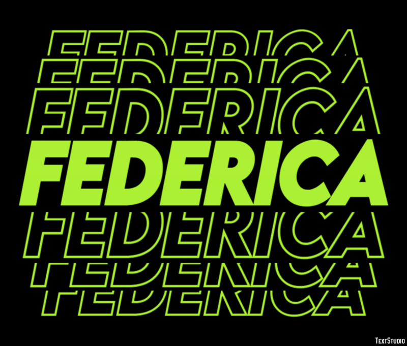 Federica Effetto testo