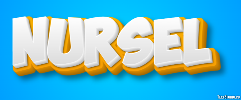 Nursel Texteffekt