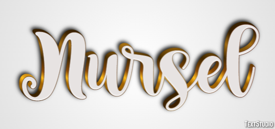 Nursel Texteffekt