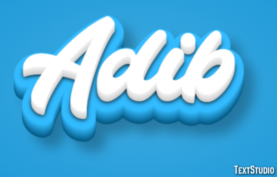 Adib Text effect