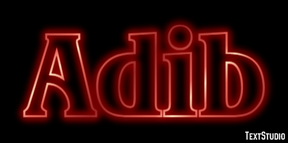 Adib Text Effect