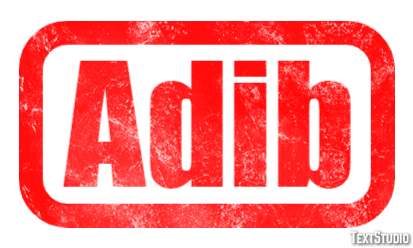 Adib Text effect