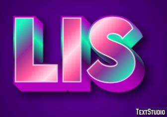 Lis Efekt tekstowy