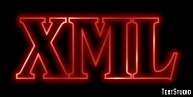 XML Эффект текста
