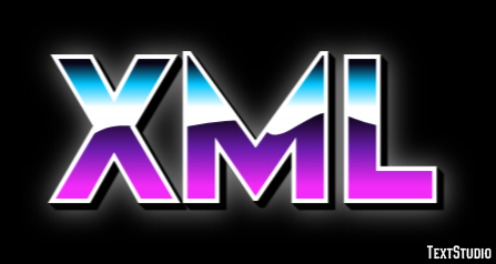XML Эффект текста