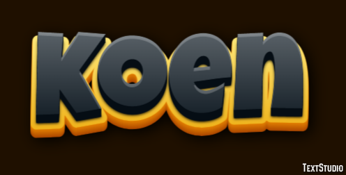 Koen Efecto de texto