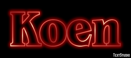 Koen Efecto de Texto