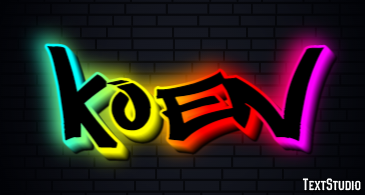 Koen Efecto de Texto