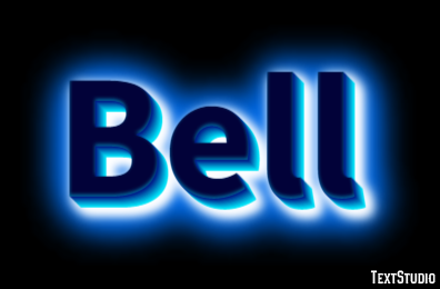 Bell Text effect