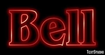 Bell Text Effect