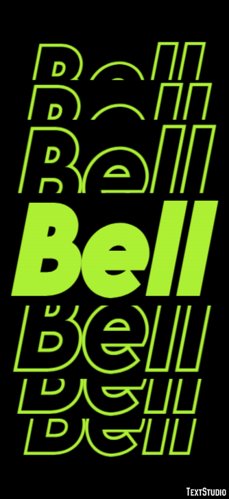 Bell Text Effect