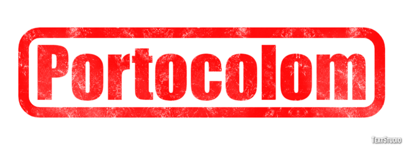 Portocolom Effetto testo
