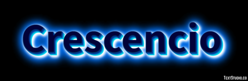 Crescencio Efecto de texto