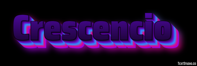 Crescencio Efecto de texto