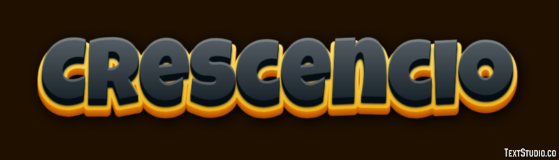 Crescencio Efecto de texto