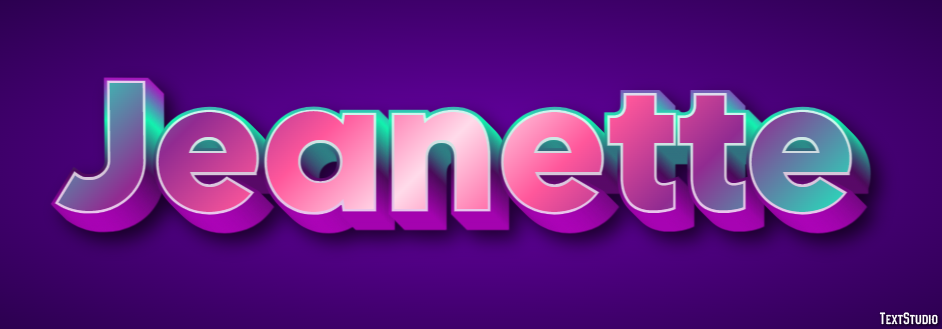 Jeanette Effetto testo