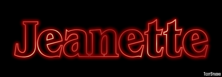 Jeanette Effetto testo