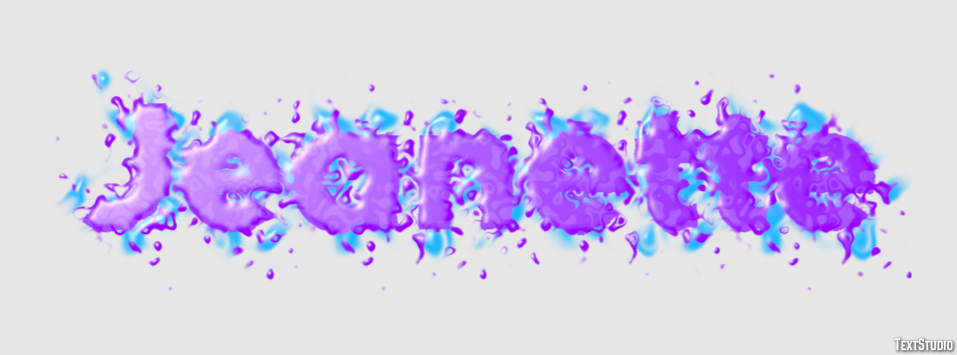 Jeanette Text Effect