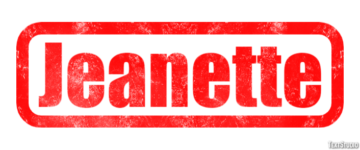 Jeanette Effetto testo