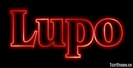 Lupo Effetto testo