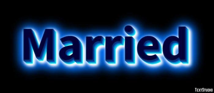 Married Efecto de Texto