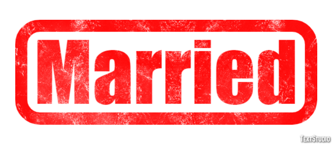 Married Text Effect