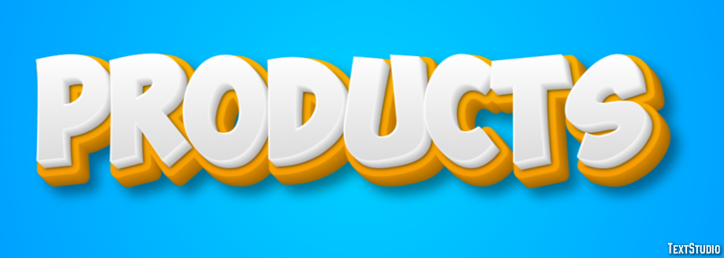 Products Tekst Effect