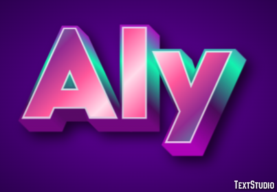 Aly Effetto testo