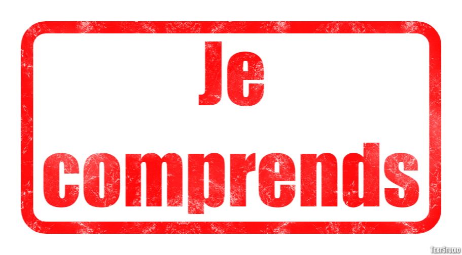 Je comprends Text Effect