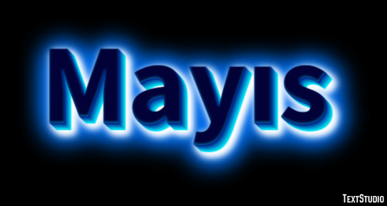 Mayıs テキスト効果