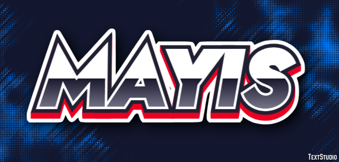 Mayıs Effetto testo