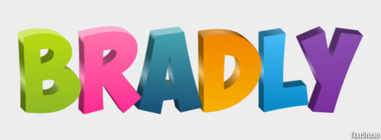 Bradly Text Effect
