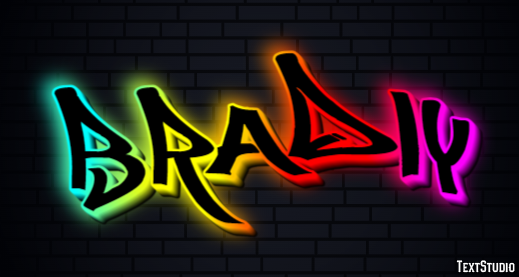 Bradly Text Effect